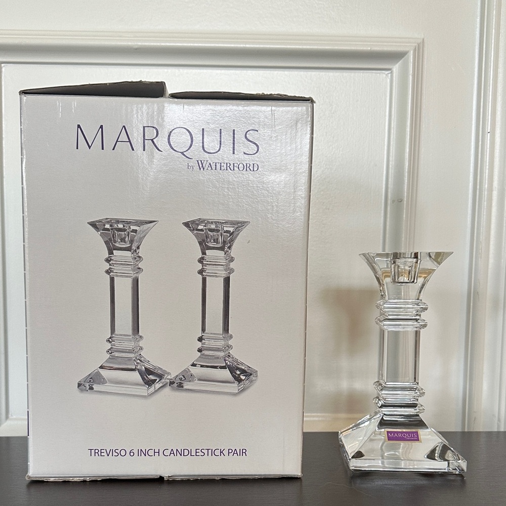 Waterford Crystal Candlestick Pair